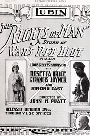 The Rights of Man: A Story of War's Red Blotch movie poster