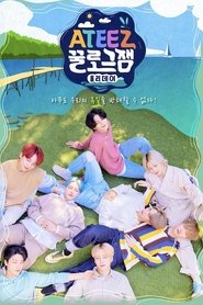 ATEEZ Ggullog.zam: Holiday tv show poster