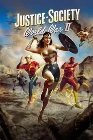 Justice Society: World War II movie poster