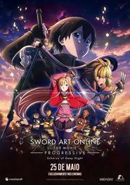 Poster do filme Sword Art Online Progressive: Scherzo do Crepúsculo Sombrio