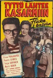 Tyttö lähtee kasarmiin movie poster