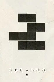 Decalogue V movie poster
