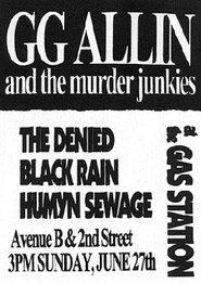 GG Allin: Live at the Gas Station movie poster