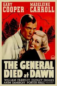 Poster do filme O General Morreu ao Amanhecer