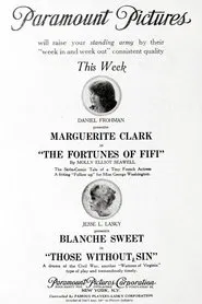 The Fortunes of Fifi movie poster