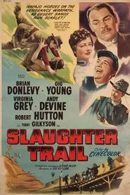 Slaughter Trail movie poster