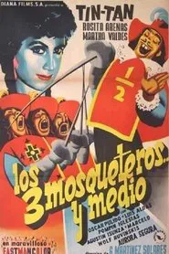 Los tres mosqueteros y medio movie poster