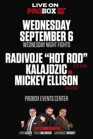 Radivoje Kalajdzic vs. Mickey Ellison movie poster