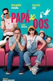 Papá x dos movie poster