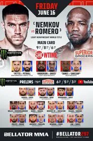 Bellator 297: Nemkov vs. Romero movie poster