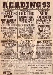 TOOL: Live at Reading Festival 1993 movie poster