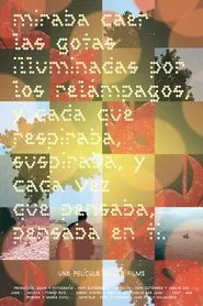 Miraba caer las gotas iluminadas por los relámpagos, y cada que respiraba suspiraba, y cada vez que pensaba, pensaba en ti movie poster