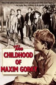 The Childhood of Maxim Gorky movie poster