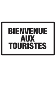Bienvenue aux touristes tv show poster