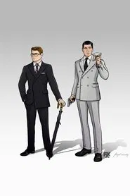#TBT to That Time Archer Met Kingsman movie poster