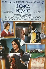 Crónica de un instante movie poster