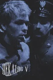 Decalogue V movie poster