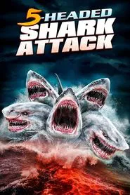 5-Headed Shark Attack movie poster