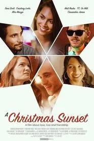 A Christmas Sunset movie poster