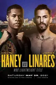 Devin Haney vs. Jorge Linares movie poster