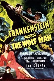 Frankenstein Meets the Wolf Man movie poster
