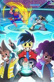 Poster da série Akedo: Ultimate Arcade Warriors