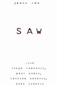 Saw movie poster