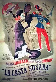 La casta Susana movie poster