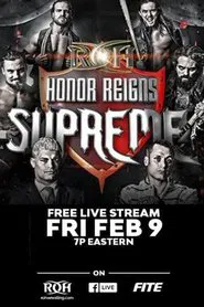 ROH: Honor Reigns Supreme movie poster