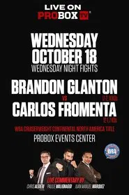 Brandon Glanton vs. Carlos Fromenta movie poster