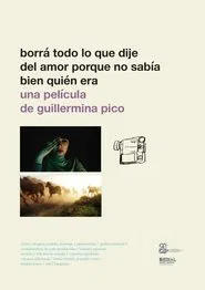 Borrá todo lo que dije del amor porque no sabía bien quién era movie poster