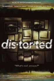 Distorted movie poster