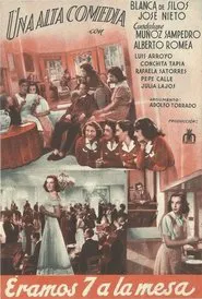 Éramos 7 a la mesa movie poster