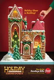 Holiday Gingerbread Showdown tv show poster