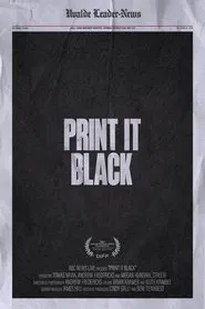 Poster do filme Print It Black