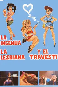 Poster do filme The Naive, the Lesbian and the Transvestite