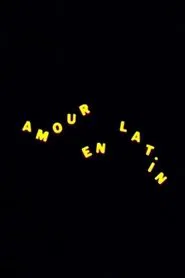Amour en latin movie poster