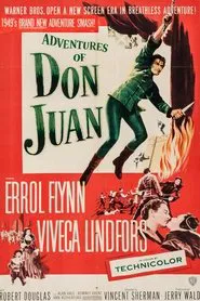 Adventures of Don Juan movie poster