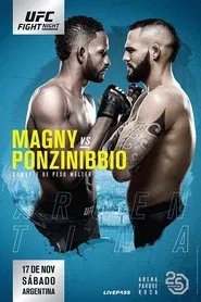 UFC Fight Night 140: Magny vs. Ponzinibbio movie poster