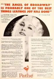 The Angel of Broadway movie poster