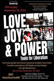 Love, Joy & Power: Tools for Liberation movie poster