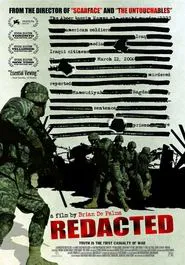 Redacted movie poster