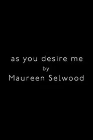 As You Desire Me movie poster