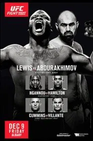 UFC Fight Night 102: Lewis vs. Abdurakhimov movie poster