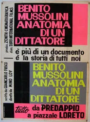 Benito Mussolini: Anatomy of a Dictator movie poster