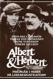 Poster da série Albert och Herbert på Lisebergsteatern