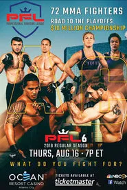 PFL 2018 #6: Regular Season - Cooper III vs. Kusch movie poster