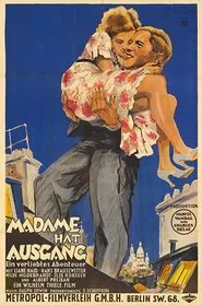 Madame Has an Exit movie poster