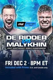 ONE on Prime Video 5: De Ridder vs. Malykhin movie poster