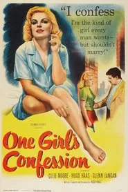 One Girl's Confession movie poster